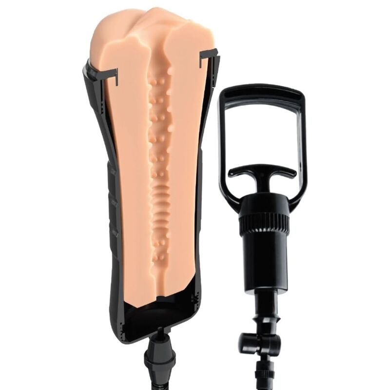 PDX EXTREME - WET PUSSIES SUPER SUCKER XXL LIGHT VAGINA STROKER WITH SUCTION 27.3 CM