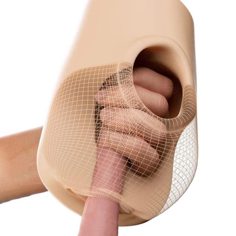 PDX PLUS - REALISTIC VAGINA PUSSY POUNDER SQUEEZE STROKER 18 CM