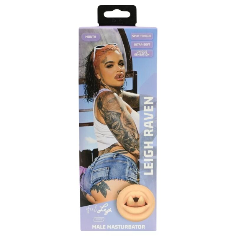 KIROO - RAVEN MOUTH REALISTIC VIPER TONGUE MASTURBATOR