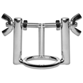 METAL HARD - GLAND RING WITH URETHRAL DILATOR PRESS
