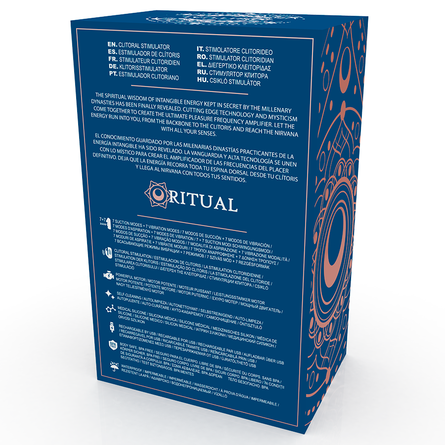 RITHUAL - SHUSHU 2.O NEW GENERATION CLITORAL AZABACHE
